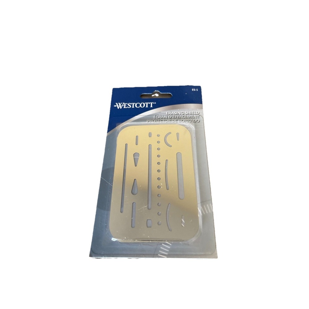 NEW‎ Westcott Erasing Shield Crafts Art Hobbies Drawing Sketching